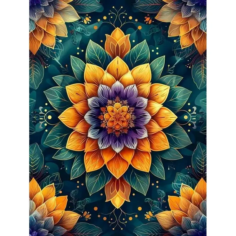 PhotoCustom 5d Diy Diamond Painting Mandala Diamond Embroidery Cross Stitch Flower Pictures Of Rhinestones Mosaic Decortion
PhotoCustom 5d Diy Diamond Painting Mandala Diamond Embroidery Cross Stitch Flower Pictures Of Rhinestones Mosaic Decortion