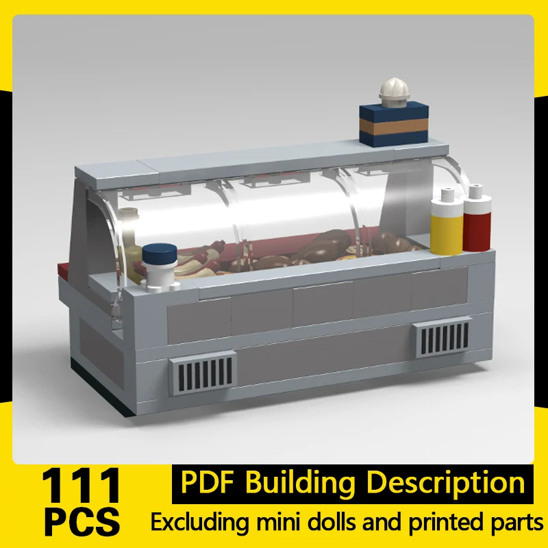 City Street View Model MOC Building Bricks Hot Food Counter Modular Technology Gifts Holiday Assemble Children Toys Suit
City Street View Model MOC Building Bricks Hot Food Counter Modular Technology Gifts Holiday Assemble Children Toys Suit