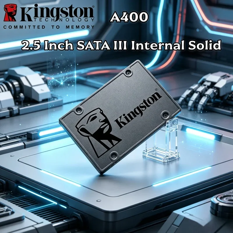 Kingston A400 SSD 2.5 Inch SATA III Internal Solid State Drive 120/240/480/960GB High Speed HDD Hard Disk For Laptop Desktop
Kingston A400 SSD 2.5 Inch SATA III Internal Solid State Drive 120/240/480/960GB High Speed HDD Hard Disk For Laptop Desktop