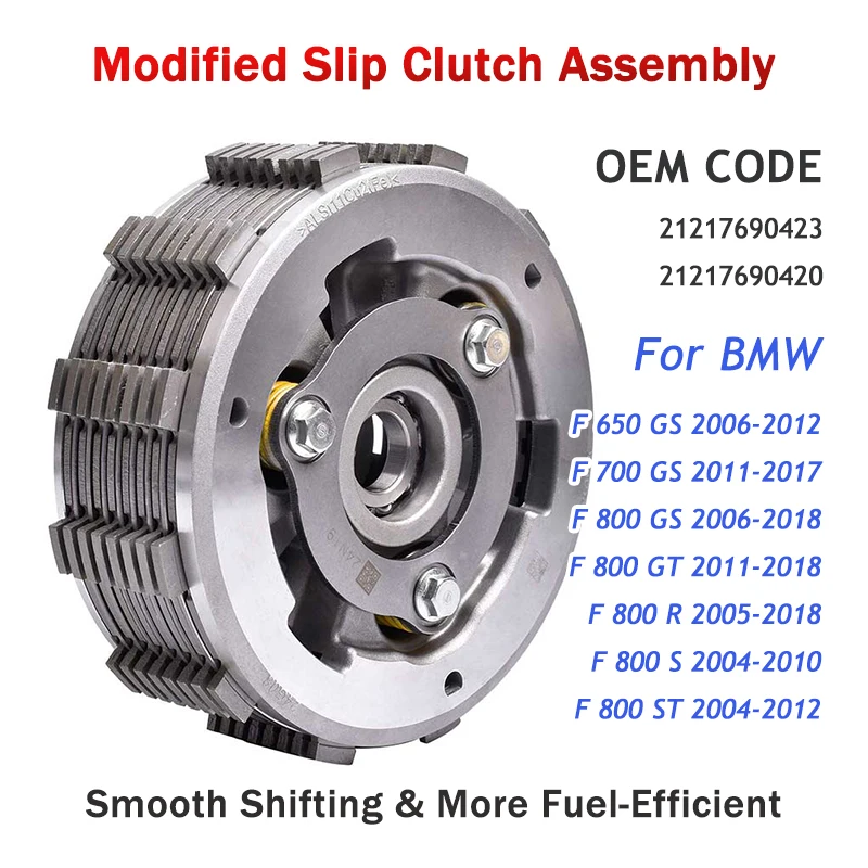 Modified Slip Clutch Assembly For BMW F 650 700 800 GS GT R S ST F650GS 2006-2012 F800GS F800R 2006-2018 F800S F700GS F800GT
Modified Slip Clutch Assembly For BMW F 650 700 800 GS GT R S ST F650GS 2006-2012 F800GS F800R 2006-2018 F800S F700GS F800GT