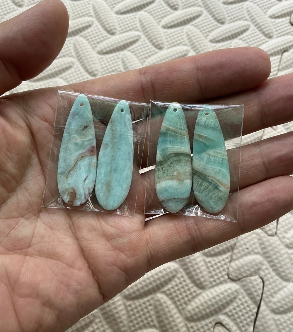 Wholesale 4pcs/pack Genuine China Larimar Hemimorphite Gemstone Pear Drop Beads Jewelry Earring Necklace Pendant DIY,Approx 38mm
Wholesale 4pcs/pack Genuine China Larimar Hemimorphite Gemstone Pear Drop Beads Jewelry Earring Necklace Pendant DIY,Approx 38mm