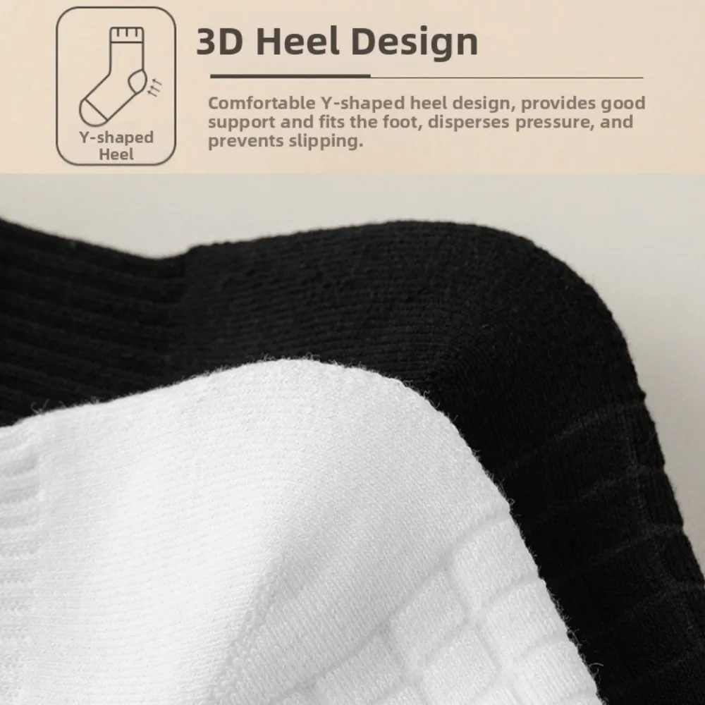 3 Pairs New Soft Cotton Sport Socks Breathable Non-Slip Short Ankle Socks Super Absorbing Long Tube Socks for Soccer Tennis
3 Pairs New Soft Cotton Sport Socks Breathable Non-Slip Short Ankle Socks Super Absorbing Long Tube Socks for Soccer Tennis