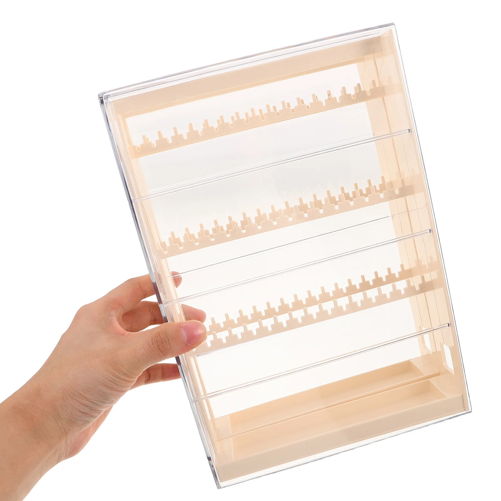 Elegant Jewelry Storage Box with Multifunctional Compartments for Earrings Necklaces Rings Bracelets Display Stand Organizer
Elegant Jewelry Storage Box with Multifunctional Compartments for Earrings Necklaces Rings Bracelets Display Stand Organizer