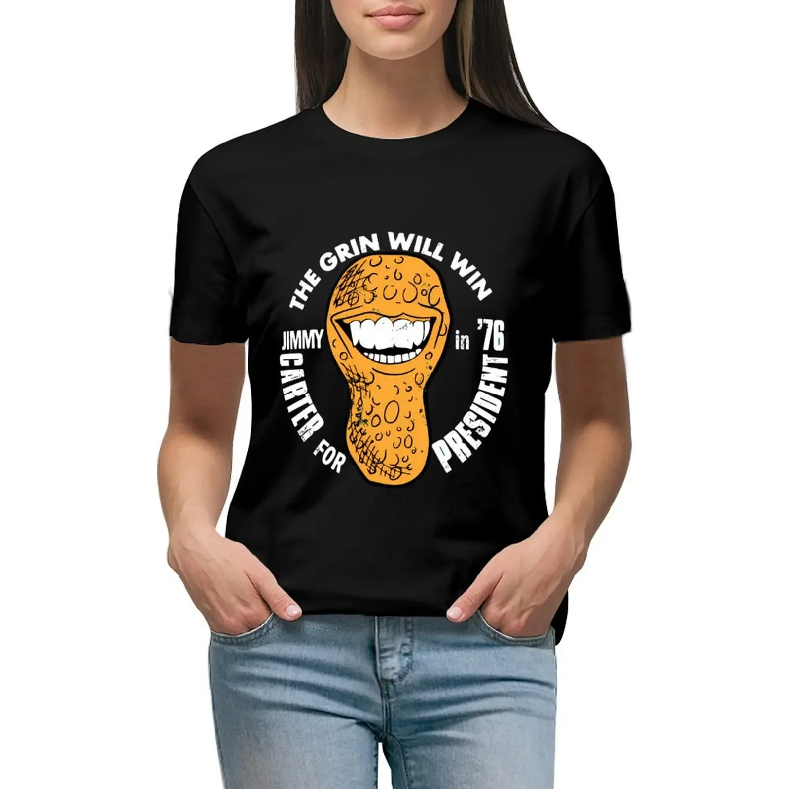 Vintage Presidential Grin Campaign T-Shirt heavyweights aesthetic clothes korean fashion Women clothing
Vintage Presidential Grin Campaign T-Shirt heavyweights aesthetic clothes korean fashion Women clothing