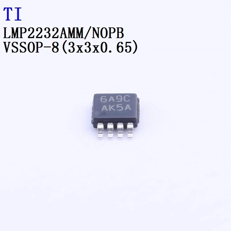 5PCS LMP2232AMM LMP2234BMA LMP2234BMTE LMP7300MAX LMP7300MM TI Operational Amplifier
5PCS LMP2232AMM LMP2234BMA LMP2234BMTE LMP7300MAX LMP7300MM TI Operational Amplifier