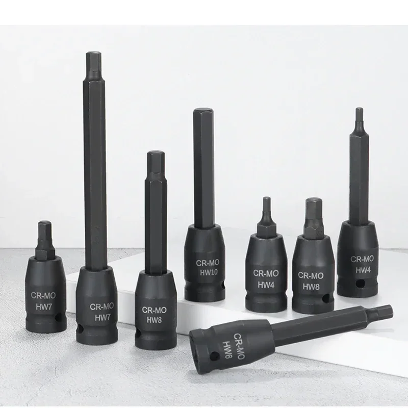 1/2 Cr-mo Screwdriver Drive Set Bit Hex Length Inch 60mm/100mm Socket Joint Sockets 8pcs Bits Hand Tools Impact Hexagonal
1/2 Cr-mo Screwdriver Drive Set Bit Hex Length Inch 60mm/100mm Socket Joint Sockets 8pcs Bits Hand Tools Impact Hexagonal