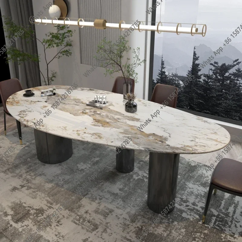 ZL Sm Event Party Kitchen Table Stand Organizer Study Nordic Oval Luxury Table Restaurant Oval Design Mesas Para Comedor Furnitu
ZL Sm Event Party Kitchen Table Stand Organizer Study Nordic Oval Luxury Table Restaurant Oval Design Mesas Para Comedor Furnitu