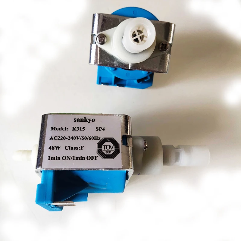 for Sankyo AC 220-240V 48W K315 SP4 Steam Water iron Electromagnetic Pump Coffee Machine /Steam Station /Smoke Equipment
for Sankyo AC 220-240V 48W K315 SP4 Steam Water iron Electromagnetic Pump Coffee Machine /Steam Station /Smoke Equipment