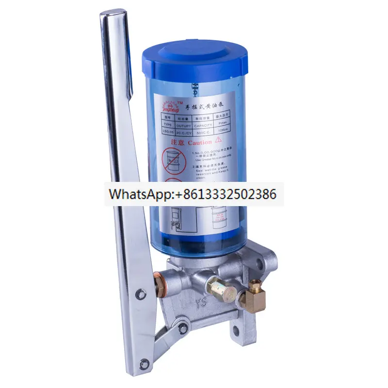 Hot Sales LSG Manual Fluid Lubricant Pump Manual grease pump For Bridgeport Milling Machine/-2ML MIN
Hot Sales LSG Manual Fluid Lubricant Pump Manual grease pump For Bridgeport Milling Machine/-2ML MIN