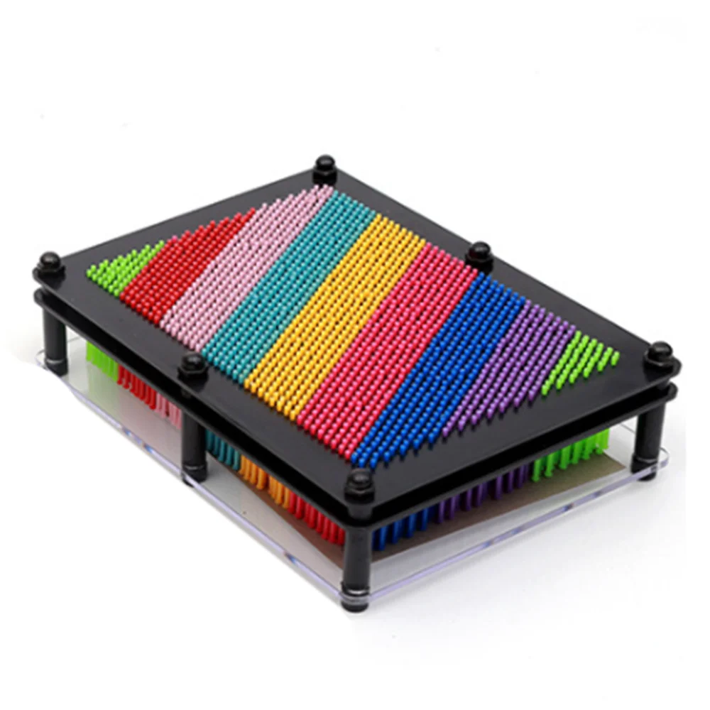 M15K3D Pin Art Shoumo Colorful Needle Child Get Face Palm Model Three-Dimensional Clone Pinart Toy Funny Game, Black L
M15K3D Pin Art Shoumo Colorful Needle Child Get Face Palm Model Three-Dimensional Clone Pinart Toy Funny Game, Black L