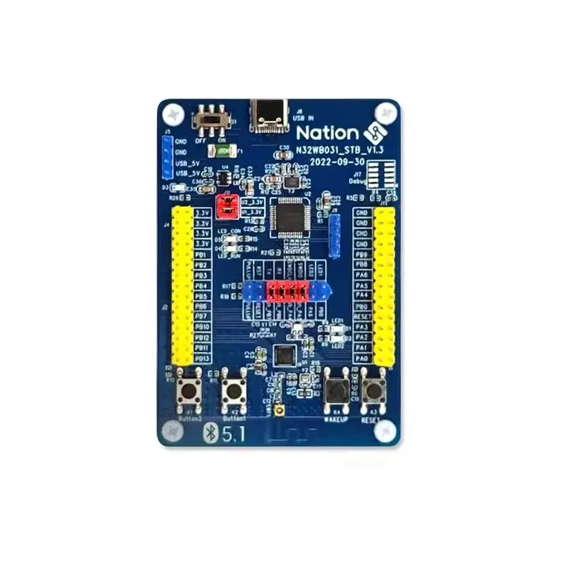 N32WB031-STB Development Board Support N32WB031x Chip
N32WB031-STB Development Board Support N32WB031x Chip