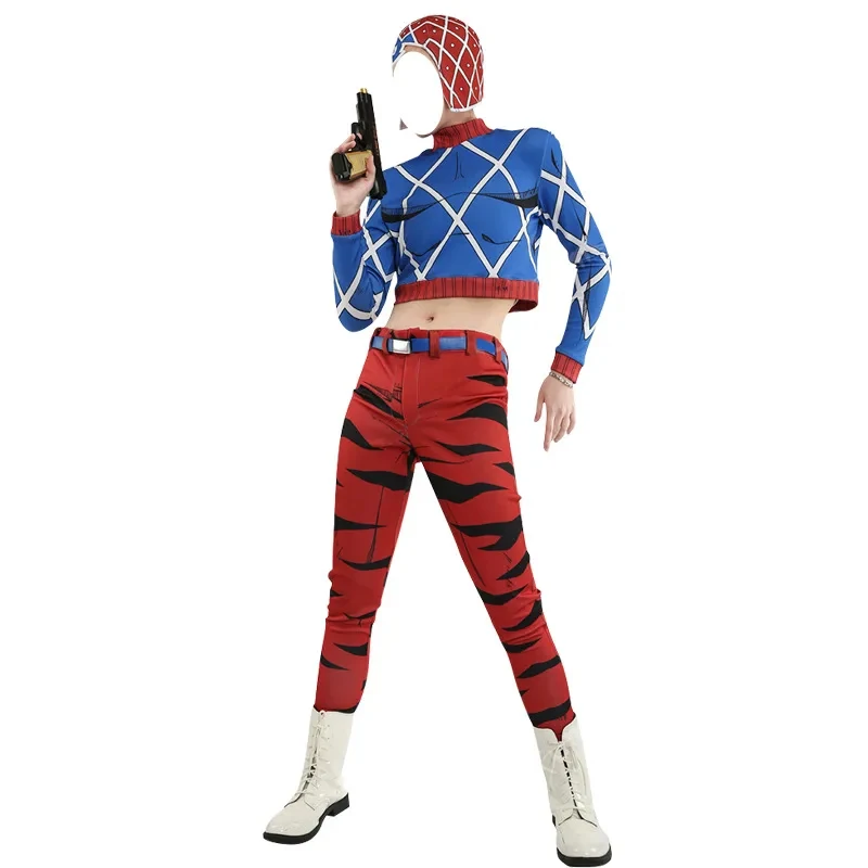 Halloween Cosplay Costume ♥ Guīdo Anime JoJo's Bizarre Adventure Wind Golden Guido Mista Adult Man Wo New 2026 Surprise Clothing
Halloween Cosplay Costume ♥ Guīdo Anime JoJo's Bizarre Adventure Wind Golden Guido Mista Adult Man Wo New 2026 Surprise Clothing