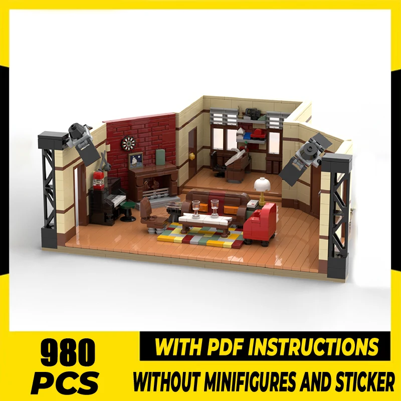 Moc Building Blocks New York Apartment Model Technology Brick DIY Assembly Construction Famous Movie Toy Holiday Set Gifts
Moc Building Blocks New York Apartment Model Technology Brick DIY Assembly Construction Famous Movie Toy Holiday Set Gifts