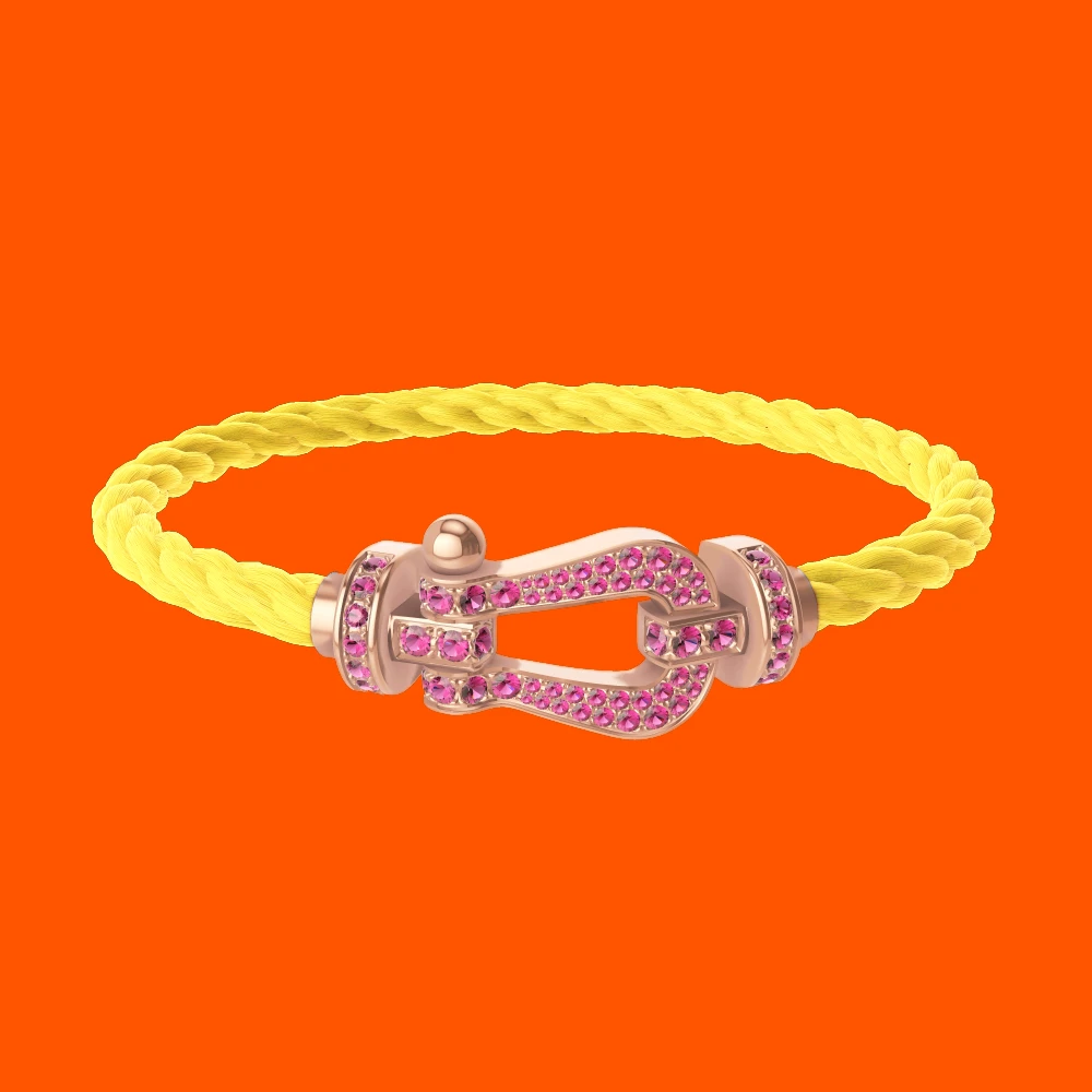 LIEI 2026 New 925 Silver Yellow Blue Nylon Big Colorful Zircon Bracelet Female Daily Wear Party Gifts Luxurious Couple Jewelry
LIEI 2026 New 925 Silver Yellow Blue Nylon Big Colorful Zircon Bracelet Female Daily Wear Party Gifts Luxurious Couple Jewelry