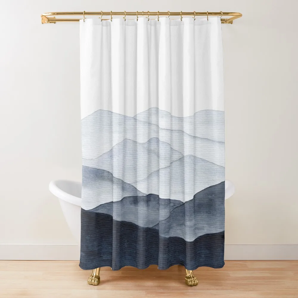 Abstract Indigo Mountains Shower Curtain Bathtub For The Bathroom Waterproof Bath And Anti-Mold Anime Shower Curtain
Abstract Indigo Mountains Shower Curtain Bathtub For The Bathroom Waterproof Bath And Anti-Mold Anime Shower Curtain