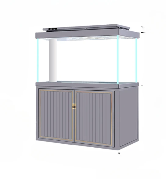 Household ultra-white glass bottom filter living room, large fish tank, landscaping, no-change water ecological aquarium
Household ultra-white glass bottom filter living room, large fish tank, landscaping, no-change water ecological aquarium
