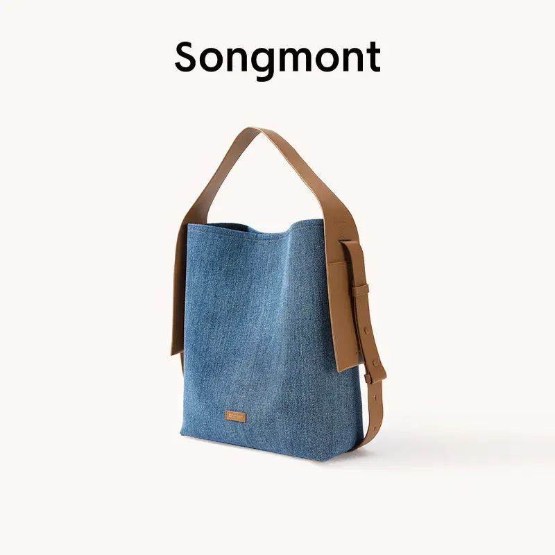 Songmont Hanging Ear Tote Series Medium Top Layer Cowhide Lazy Commuter Shoulder Crossbody Bag
Songmont Hanging Ear Tote Series Medium Top Layer Cowhide Lazy Commuter Shoulder Crossbody Bag