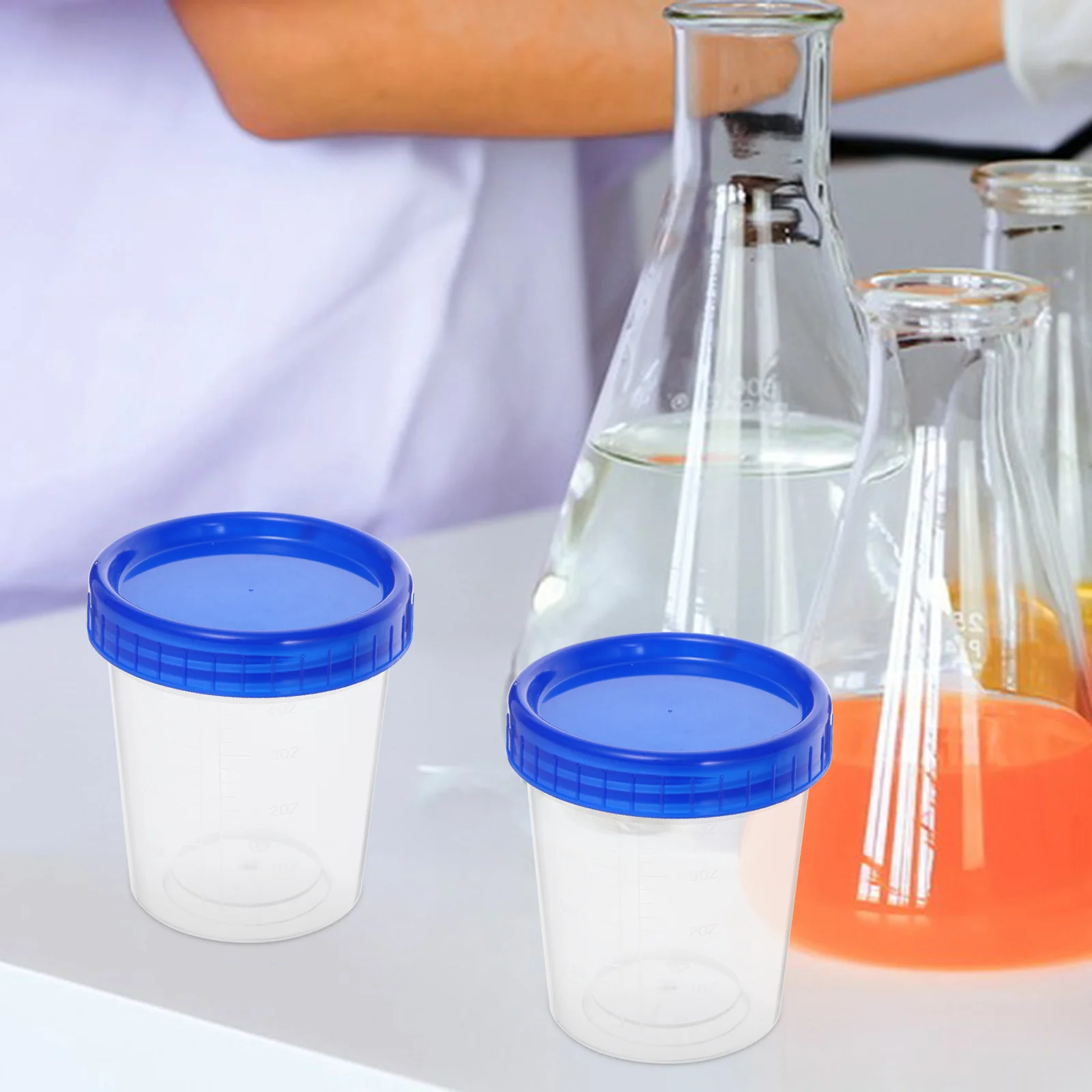 12pcs 120Ml Specimen Leakproof Plastic Sample Containers With Measurement Units For Urine Fecal Analysis Laboratory Use
12pcs 120Ml Specimen Leakproof Plastic Sample Containers With Measurement Units For Urine Fecal Analysis Laboratory Use
