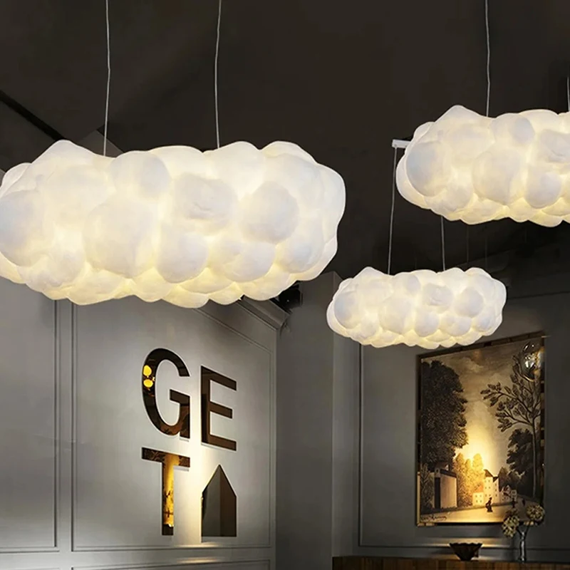 Nordic Floating Cloud Pendant Lights Living Dining Children Room Led Chandelier Lighting Bedroom B&B Club Hanging Lamp Luminaire
Nordic Floating Cloud Pendant Lights Living Dining Children Room Led Chandelier Lighting Bedroom B&B Club Hanging Lamp Luminaire