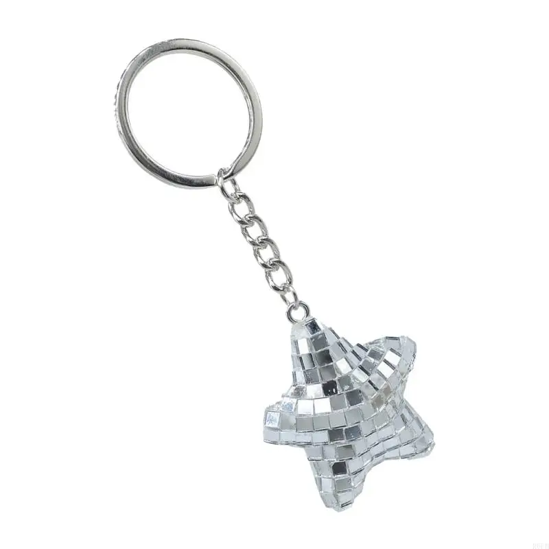 Glossy Mirror Ball Keyring Disco Party Decoration Mirror Ball Pendant Chain R6FB
Glossy Mirror Ball Keyring Disco Party Decoration Mirror Ball Pendant Chain R6FB