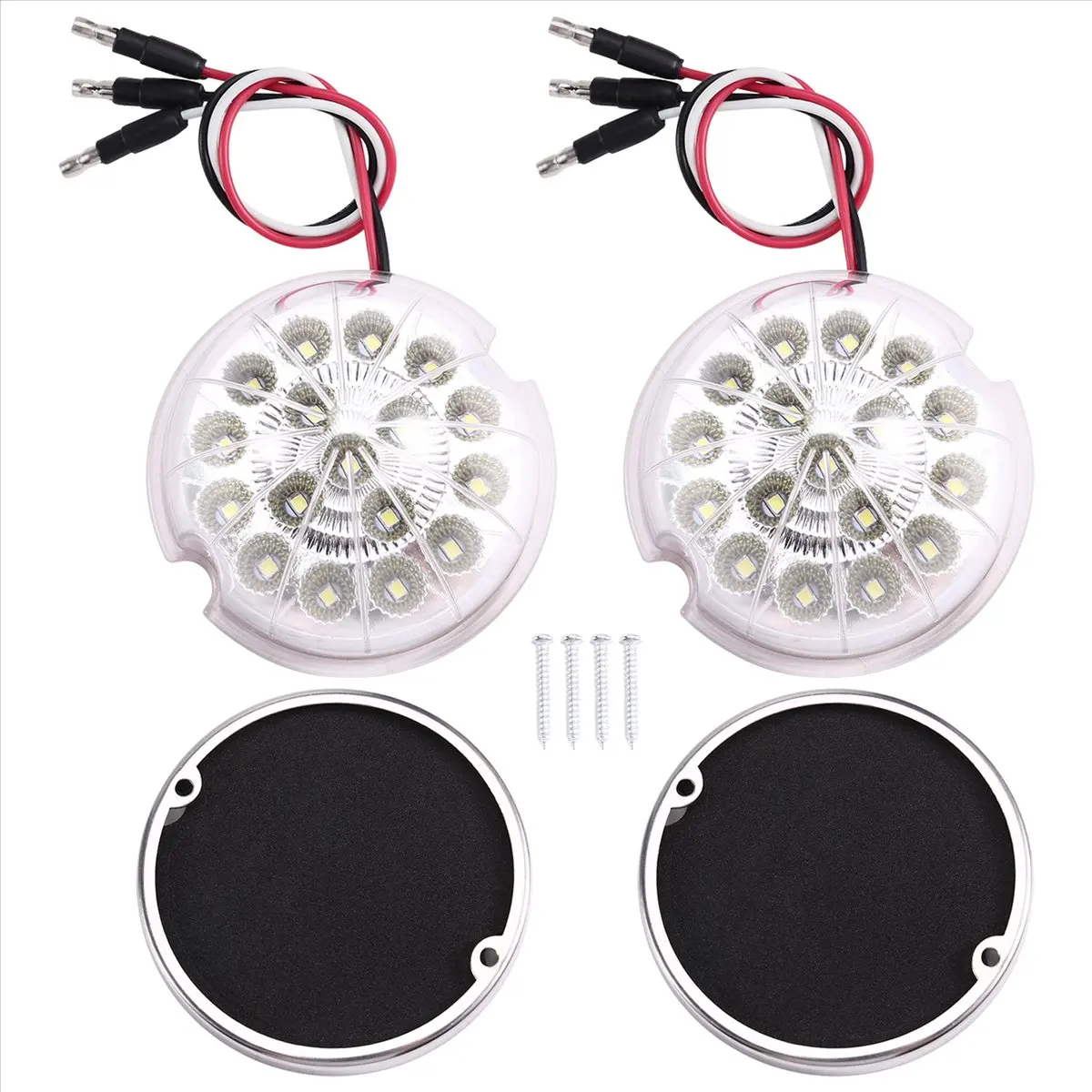 *ABKM 2 шт. 17 светодиодный арбузный фонарь для полугрузовика, стоп-сигналы поворота, габаритные огни для автомобиля, грузовика, лодки, белый
*ABKM 2 шт. 17 светодиодный арбузный фонарь для полугрузовика, стоп-сигналы поворота, габаритные огни для автомобиля, грузовика, лодки, белый