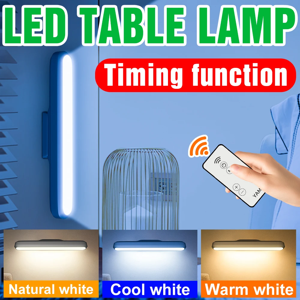LED Table Lamp Hanging Magnetic Desk Lamp 3 Color Dimmable Room Bedside Decoration Lighting Modern Minimalist Bedroom Nightlight
LED Table Lamp Hanging Magnetic Desk Lamp 3 Color Dimmable Room Bedside Decoration Lighting Modern Minimalist Bedroom Nightlight