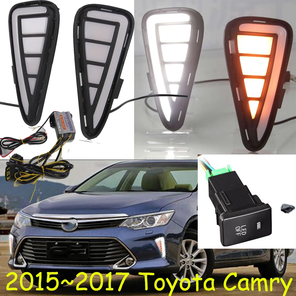 Dynamic, 2015 ~ 2017 год для Toyota Camry дневные фары Aurion автомобильные аксессуары светодиодные DRL фары для Camry противотуманные фары
Dynamic, 2015 ~ 2017 год для Toyota Camry дневные фары Aurion автомобильные аксессуары светодиодные DRL фары для Camry противотуманные фары