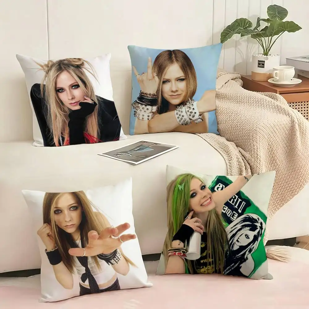Avril Punk L-Lavigne Pillow Case Square Double-Sided Sofa Cushion Cover Bedroom Bedside Pillow Gift
Avril Punk L-Lavigne Pillow Case Square Double-Sided Sofa Cushion Cover Bedroom Bedside Pillow Gift