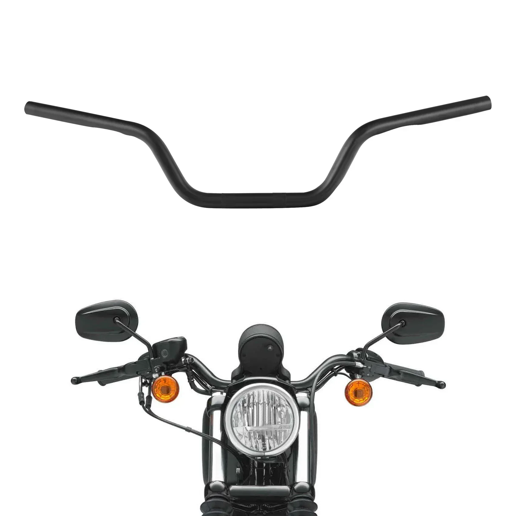 Аксессуары для Harley Sportster XL883 XL1200 Dyna, мотоциклетные Рули 6 дюймов Rise 1 дюйм
Аксессуары для Harley Sportster XL883 XL1200 Dyna, мотоциклетные Рули 6 дюймов Rise 1 дюйм
