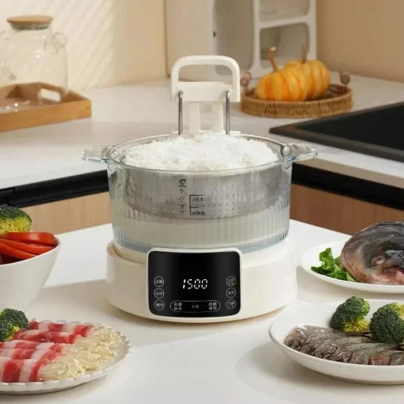 Электрическая рисоварка с низким содержанием сахара, 220 В, 3 литра, разделение рисового супа, домашнее управление сахаром, умный автоматический подъемный Arrocera Electric 
Электрическая рисоварка с низким содержанием сахара, 220 В, 3 литра, разделение рисового супа, домашнее управление сахаром, умный автоматический подъемный Arrocera Electric