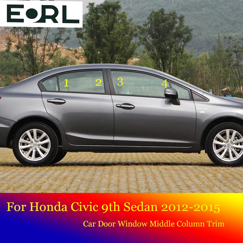 For Honda Civic 9th Sedan 2012 2013 2014 2015 Door Window Middle Column Trim Decoration Protection strip PC Stickers Accessories
For Honda Civic 9th Sedan 2012 2013 2014 2015 Door Window Middle Column Trim Decoration Protection strip PC Stickers Accessories