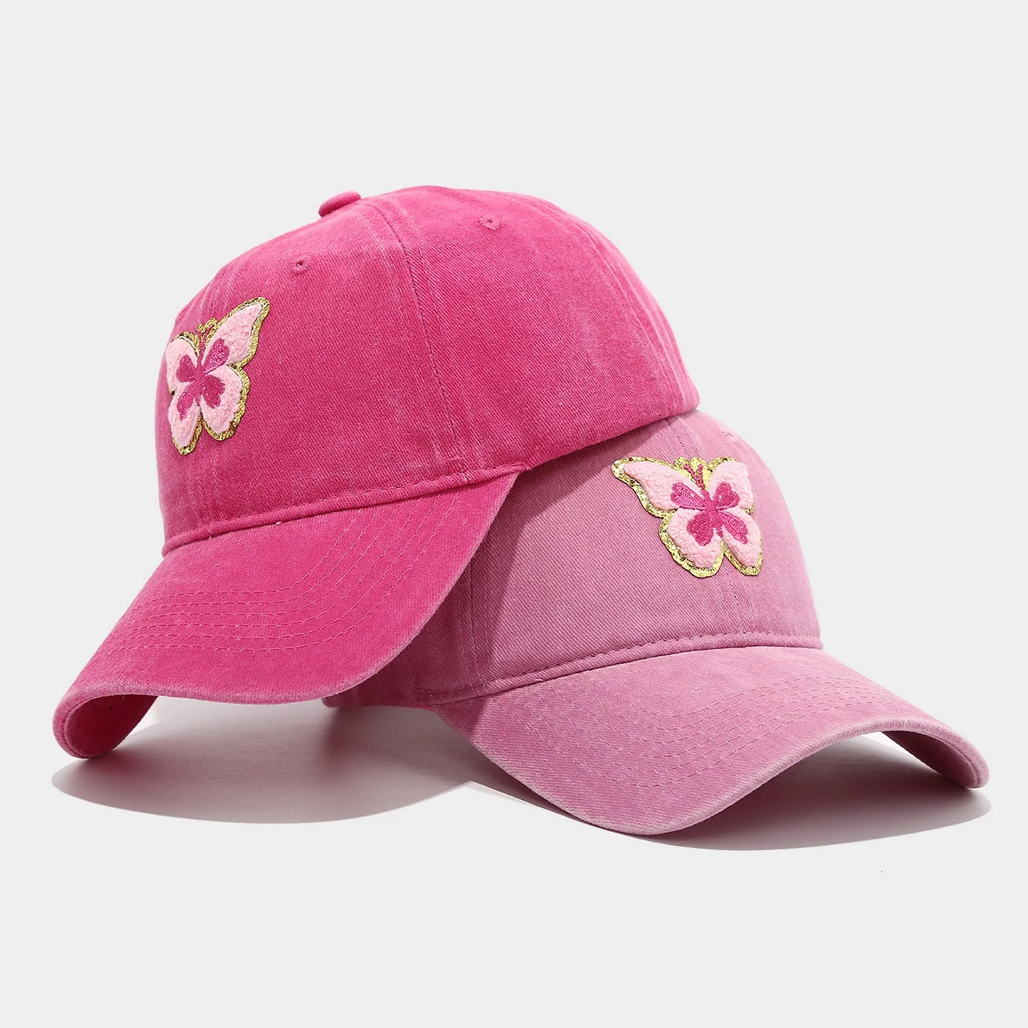 cute pink butterfly baseball cap for women girls solid color soft top cotton caps spring summer sun hats
cute pink butterfly baseball cap for women girls solid color soft top cotton caps spring summer sun hats