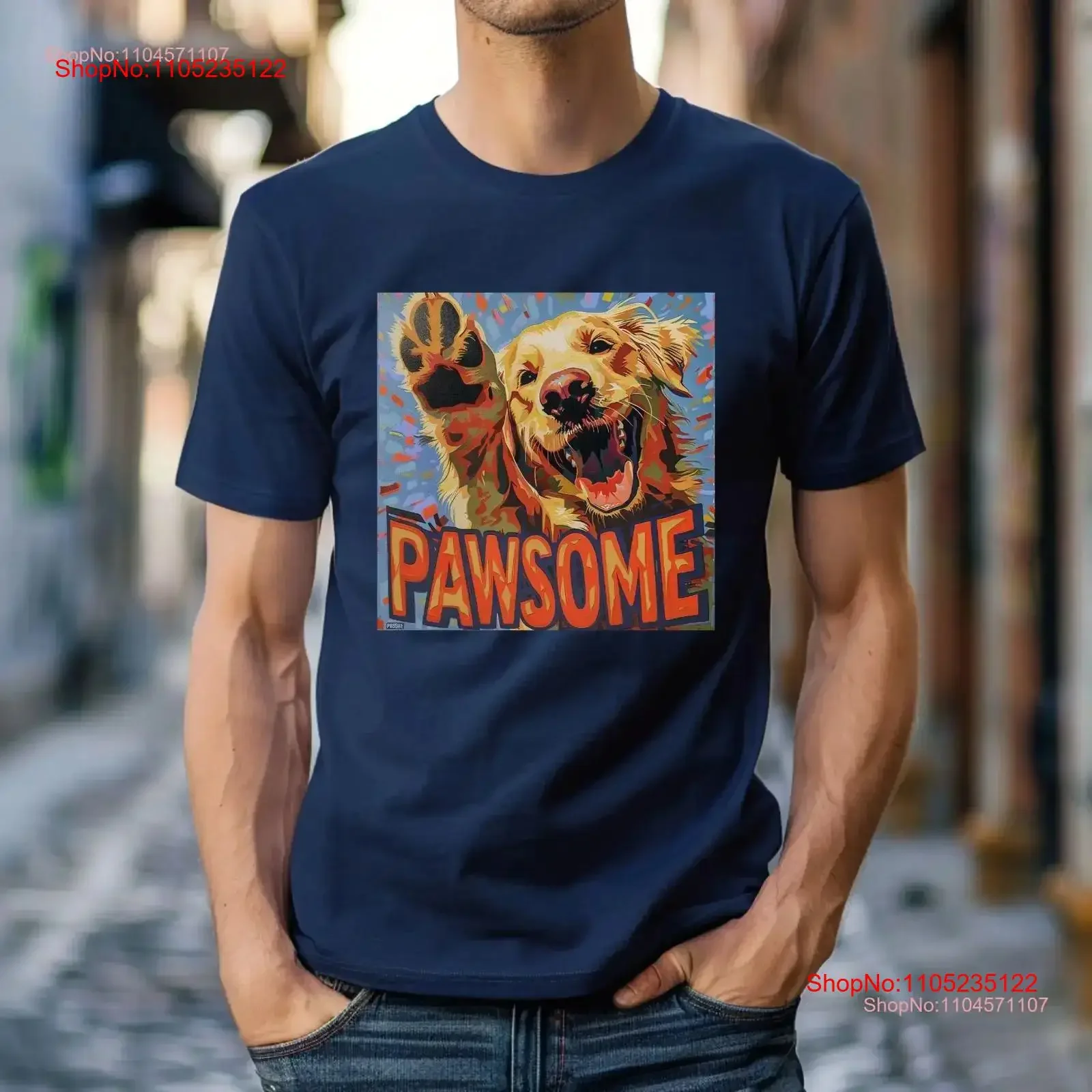 Pawsome Dog T Shirt Art Painting Design Meme Pet Animal Casual Lover Idea vintage Washed Top For Everyday Wear Slightly Stylish
Pawsome Dog T Shirt Art Painting Design Meme Pet Animal Casual Lover Idea vintage Washed Top For Everyday Wear Slightly Stylish