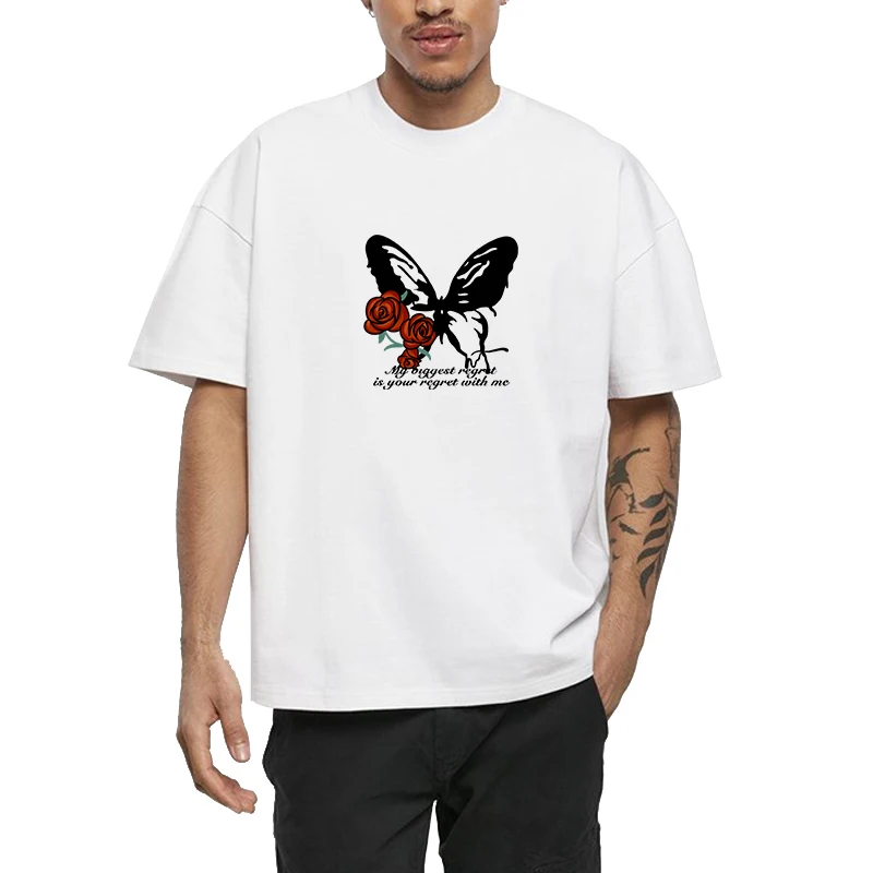 Butterfly Graphic T Shirts Cotton Y2k Men's Clothing Gifts for Boyfriend Vintage Women's Oversize T-shirt Summer Tops Streetwear
Butterfly Graphic T Shirts Cotton Y2k Men's Clothing Gifts for Boyfriend Vintage Women's Oversize T-shirt Summer Tops Streetwear