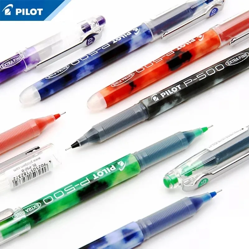 Японская гелевая ручка PILOT P500/P700, набор канцелярских принадлежностей, быстросохнущие чернила большой емкости, 0,5 мм/0,7 мм, наконечник ручки с игольной трубкой
Японская гелевая ручка PILOT P500/P700, набор канцелярских принадлежностей, быстросохнущие чернила большой емкости, 0,5 мм/0,7 мм, наконечник ручки с игольной трубкой