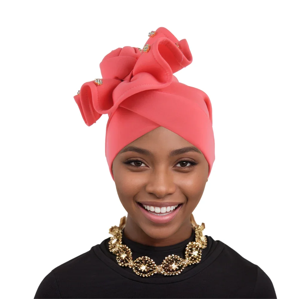 2025 Trendy Women Big Flower Turban Hat Fashion Muslim Hijab Caps Beads Head Wrap Bonnet Bandana Chemo Cap African Headties Hats
2025 Trendy Women Big Flower Turban Hat Fashion Muslim Hijab Caps Beads Head Wrap Bonnet Bandana Chemo Cap African Headties Hats