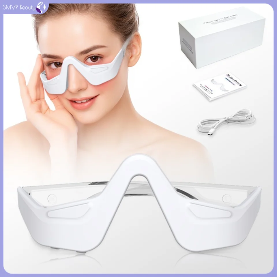 Under Eye Red Light Therapy Device Red Light Therapy Glasses USB Rechargeable 4 Modes Eye Massager for Eye Bags Reduce Dark
Under Eye Red Light Therapy Device Red Light Therapy Glasses USB Rechargeable 4 Modes Eye Massager for Eye Bags Reduce Dark