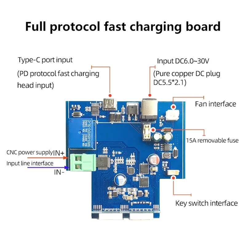 【Exclusive!】DIY Kit For DC Buck Boost Converter Power Module Aluminum Alloy Housing With Full Protocol PD Fast Charging Type-C P
【Exclusive!】DIY Kit For DC Buck Boost Converter Power Module Aluminum Alloy Housing With Full Protocol PD Fast Charging Type-C P