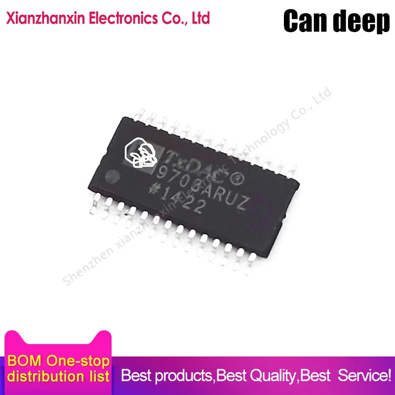 1 шт./лот AD9708ARUZ AD9708 AD9708ARU 9708ARUZ TSSOP28 чип цифро-аналогового преобразователя на складе
1 шт./лот AD9708ARUZ AD9708 AD9708ARU 9708ARUZ TSSOP28 чип цифро-аналогового преобразователя на складе