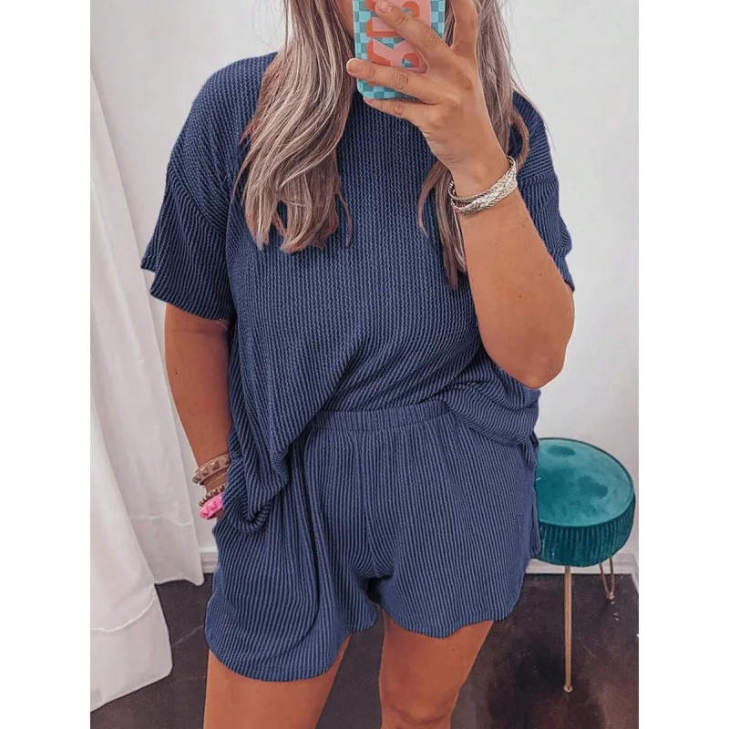 plus Size Casual Women's Set Fashionable Summer Outfit Comfortable Breathable Material V 27809 Cross-Border Style
plus Size Casual Women's Set Fashionable Summer Outfit Comfortable Breathable Material V 27809 Cross-Border Style