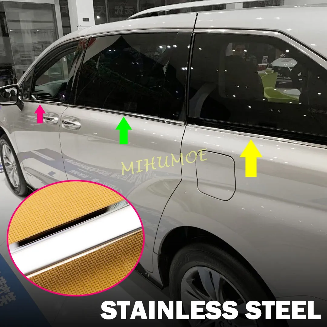 Stainless Steel Car Door Window Frame Molding Trim For 2021 2022 2023 2024 2025 2026 Toyota Sienna
Stainless Steel Car Door Window Frame Molding Trim For 2021 2022 2023 2024 2025 2026 Toyota Sienna