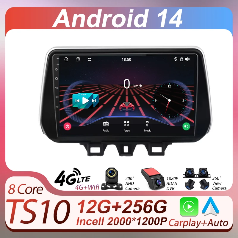 Автомобильный радиоприемник, стерео мультимедийный плеер, Android Auto для Hyundai TUCSON 2019 2020 2021, Autoraido Carplay, GPS-навигация, сенсорный экран
Автомобильный радиоприемник, стерео мультимедийный плеер, Android Auto для Hyundai TUCSON 2019 2020 2021, Autoraido Carplay, GPS-навигация, сенсорный экран
