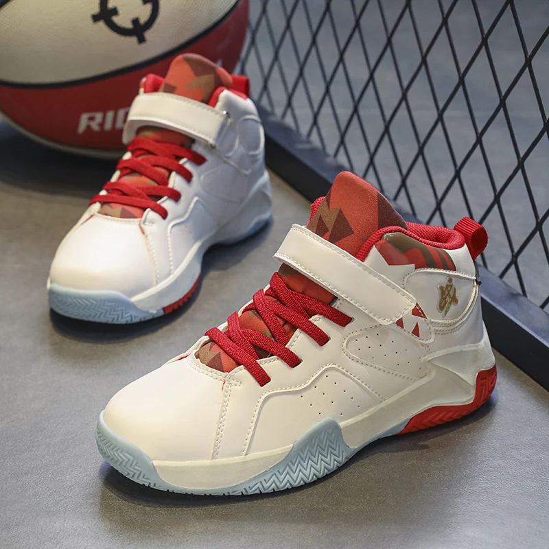 Teen Unisex Versatile Simple Basketball Shoes Stylish Shock Absorbing Slip Sole Soft Breathable Kids School Training Sneakers
Teen Unisex Versatile Simple Basketball Shoes Stylish Shock Absorbing Slip Sole Soft Breathable Kids School Training Sneakers