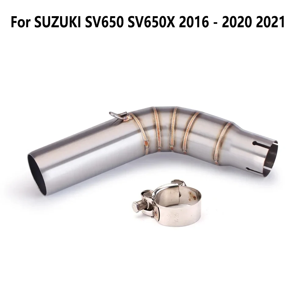motorcycle parts Motorcycle Middle Link Pipe Connection 51mm Exhaust Muffler Escape For SUZUKI SV650 SV650X 2016 - 2020 2021
motorcycle parts Motorcycle Middle Link Pipe Connection 51mm Exhaust Muffler Escape For SUZUKI SV650 SV650X 2016 - 2020 2021