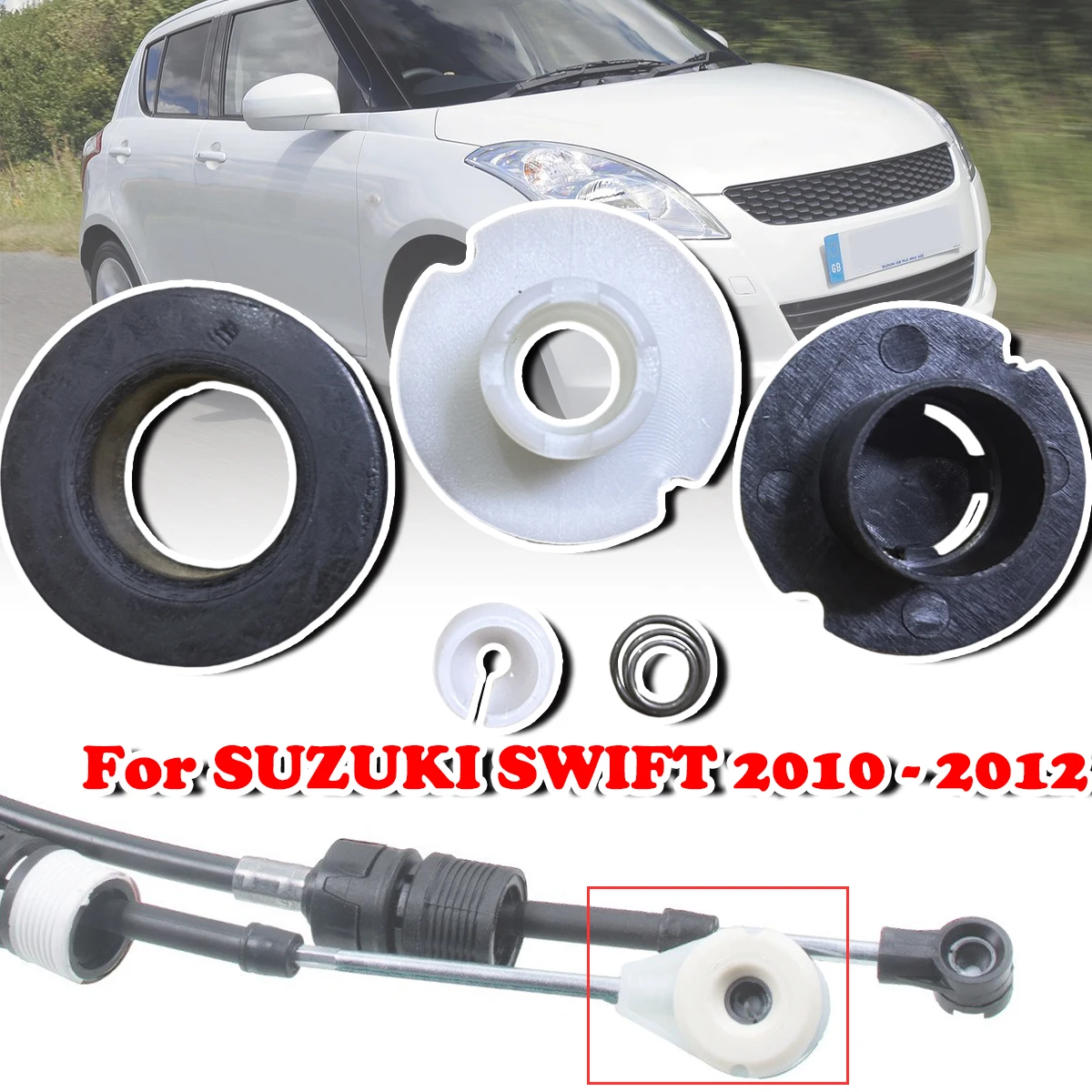 5 Speed Control Cable Linkage And Bushing Repair Kit 28300-68L41 Spare Parts Shifting Issue Fix For SUZUKI SWIFT 2010 2011 2012
5 Speed Control Cable Linkage And Bushing Repair Kit 28300-68L41 Spare Parts Shifting Issue Fix For SUZUKI SWIFT 2010 2011 2012