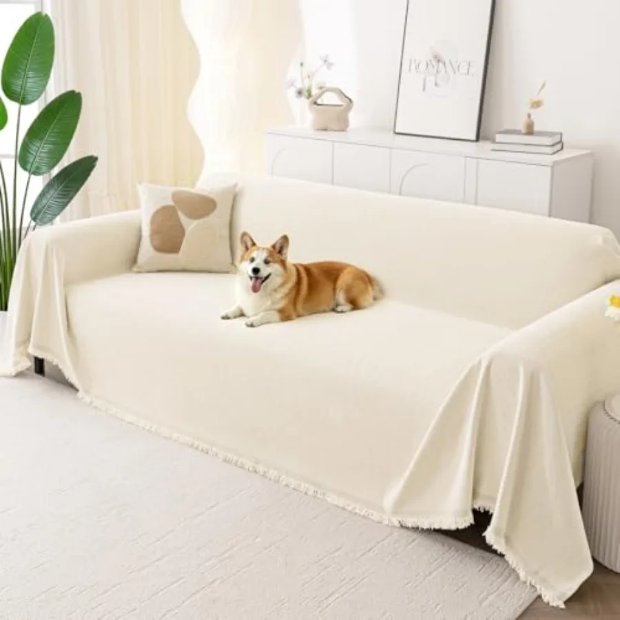 Couch Cover for Dogs, Washable Chenille Sofa Covers for 3 Cushion Couch, Soft Sofa Slipcover for Pets, Thick Sectional Furnitur
Couch Cover for Dogs, Washable Chenille Sofa Covers for 3 Cushion Couch, Soft Sofa Slipcover for Pets, Thick Sectional Furnitur