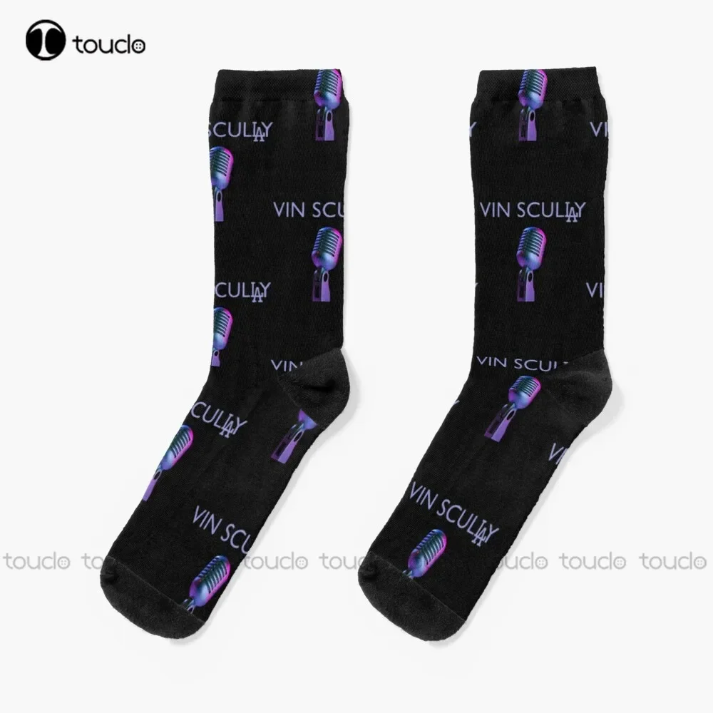 Vin Scully Micro Socks Black Socks 360° Digital Print Custom Gift Christmas New Year Gift Creative Funny Socks Halloween New Art
Vin Scully Micro Socks Black Socks 360° Digital Print Custom Gift Christmas New Year Gift Creative Funny Socks Halloween New Art