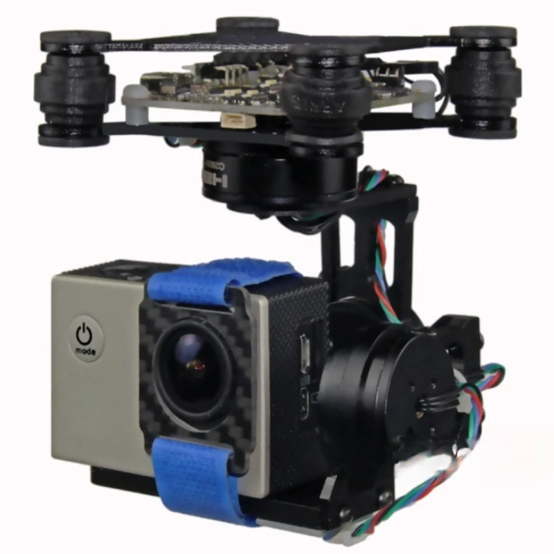 Two-axis three-axis brushless aerial photography is adjustable and inverted
Two-axis three-axis brushless aerial photography is adjustable and inverted