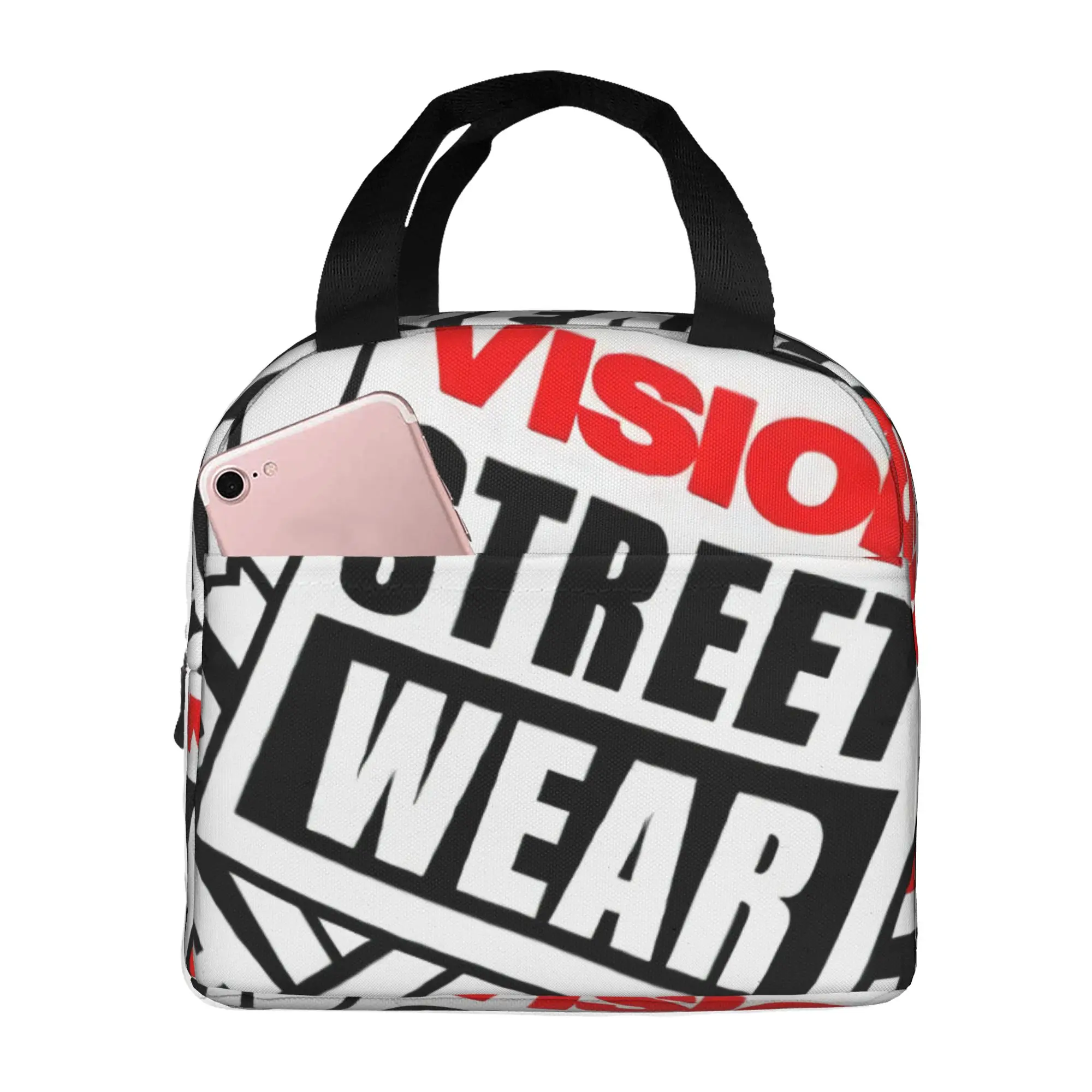 Custom Cool Vision Street Wear Resuable Lunch Box Women Men Multifunction Cooler Thermal Food Insulated Lunch Bag Office Work
Custom Cool Vision Street Wear Resuable Lunch Box Women Men Multifunction Cooler Thermal Food Insulated Lunch Bag Office Work