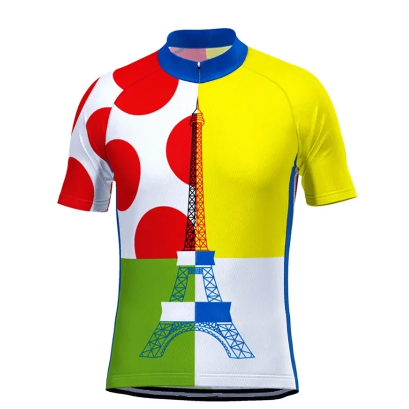 Men Cycling Jersey Summer Short Sleeve MTB Bike Shirts Full Zipper Breathable Road Bicycle Sports Clothing Asian Size
Men Cycling Jersey Summer Short Sleeve MTB Bike Shirts Full Zipper Breathable Road Bicycle Sports Clothing Asian Size